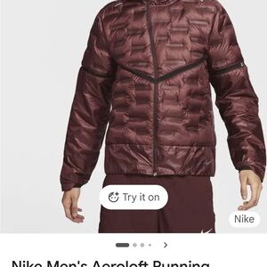 Nike Aeroloft Jacket in Dark Brown